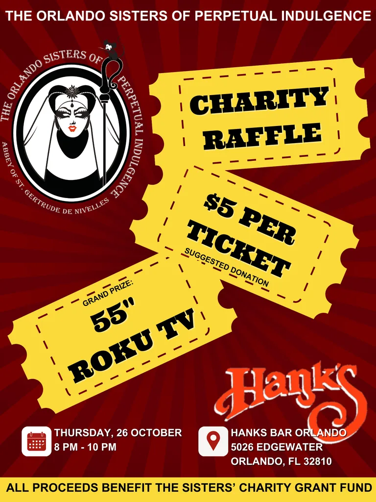 Sisters Raffle Poster