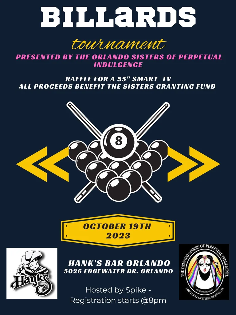 Billiard Tournament Elegant Flyer