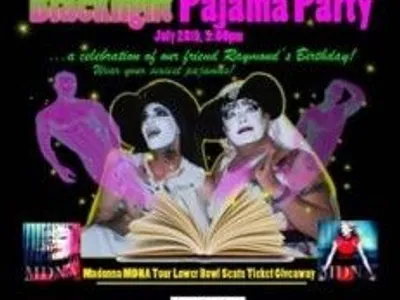 Bedtime Stories Black Light Pajama Party